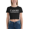Rita Ora J'adore Cowboys Crop Top
