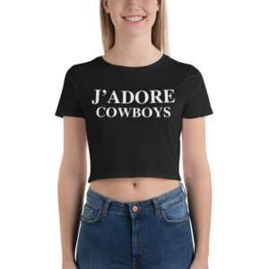 Rita Ora J'adore Cowboys Crop Top