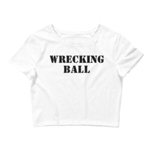 Miley Cyrus Wrecking Ball Crop Top