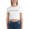 Sorry I Don't Do Boys Crop Top