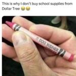Dog Weiner Crayola
