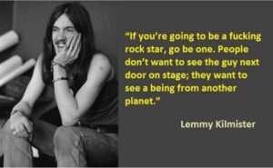 Lemmy Kilmister on being a rock star