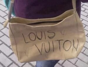 Louis Vuiton bag meme