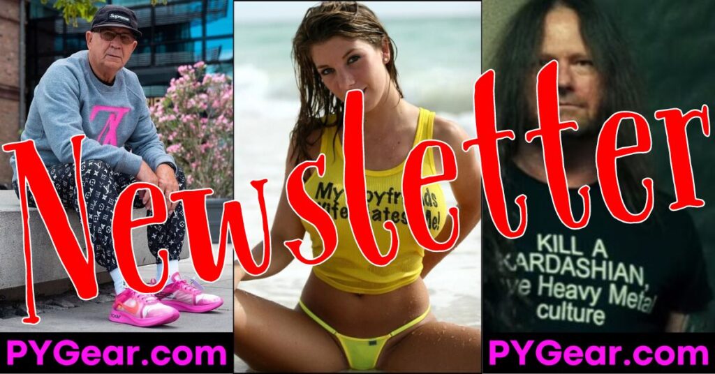 NEWSLETTER #60 Save Heavy Metal Culture + World's Oldest Hypebeast + hot young mistress