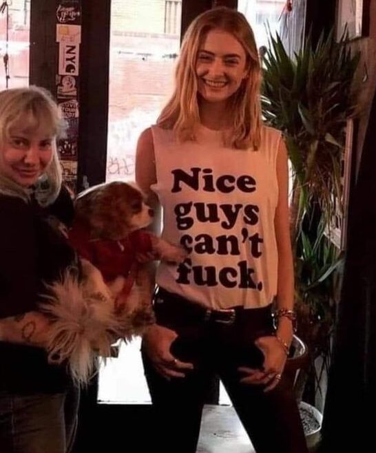 Nice Guys Can't Fuck shirt