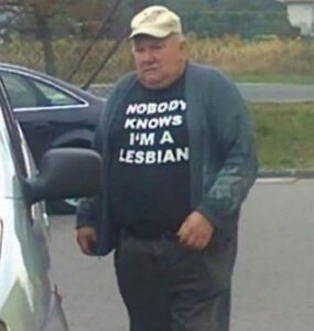 Nobody Knows I'm A Lesbian shirt old man