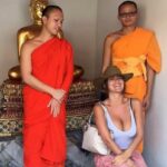 One peek won't hurt - boobs cleavage Shaolin monks meme