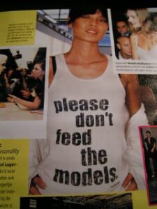 Please Don't Feed The Models shirt