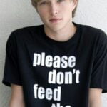 Please Don't Feed The Models t-shirt as worn by Sterling Knight