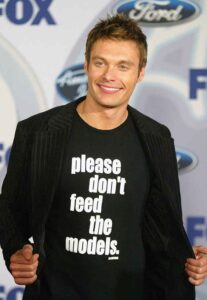 Ryan Seacrest - Please Don't Feed The Models shirt