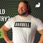 Strongman Martins Licis BARBELL t-shirt