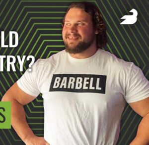 Strongman Martins Licis BARBELL t-shirt