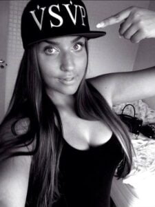 VSVP hat as worn by a VSVP Vixen