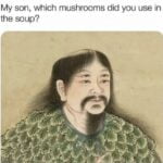 Weird mushrooms meme
