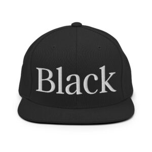 ASAP Rocky 'Black' hat
