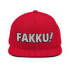 FAKKU Red Snapback Hat (Embroidered)