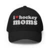 I Love Hockey Moms Flexfit Baseball Cap