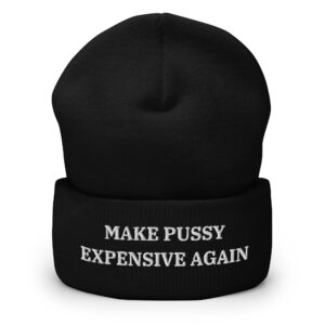 Alternative view of Make Pussy Expensive Again Beanie
