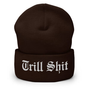 Alternative view of ASAP Rocky Trill Shit Beanie