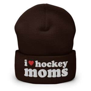 Alternative view of I Love Hockey Moms Beanie