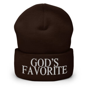 Alternative view of GOD’S FAVORITE Beanie