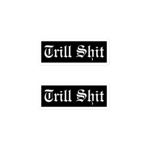 Alternative view of ASAP Rocky Trill Shit Sticker Pack