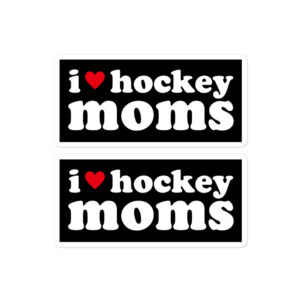 I Love Hockey Moms Sticker Pack - Image 3