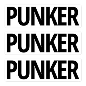 PUNKER Sticker Pack