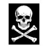 Skull And Bones Live Alone Die Alone sticker