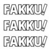 FAKKU Sticker Pack
