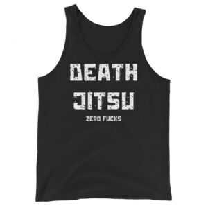 Alternative view of DEATH JITSU Zero Fucks Tank Top