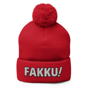 FAKKU Pom-Pom Beanie