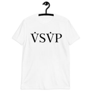 VSVP T-Shirt (black letters version)