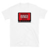 Professional Binge Watcher Red TV Screen T-Shirt