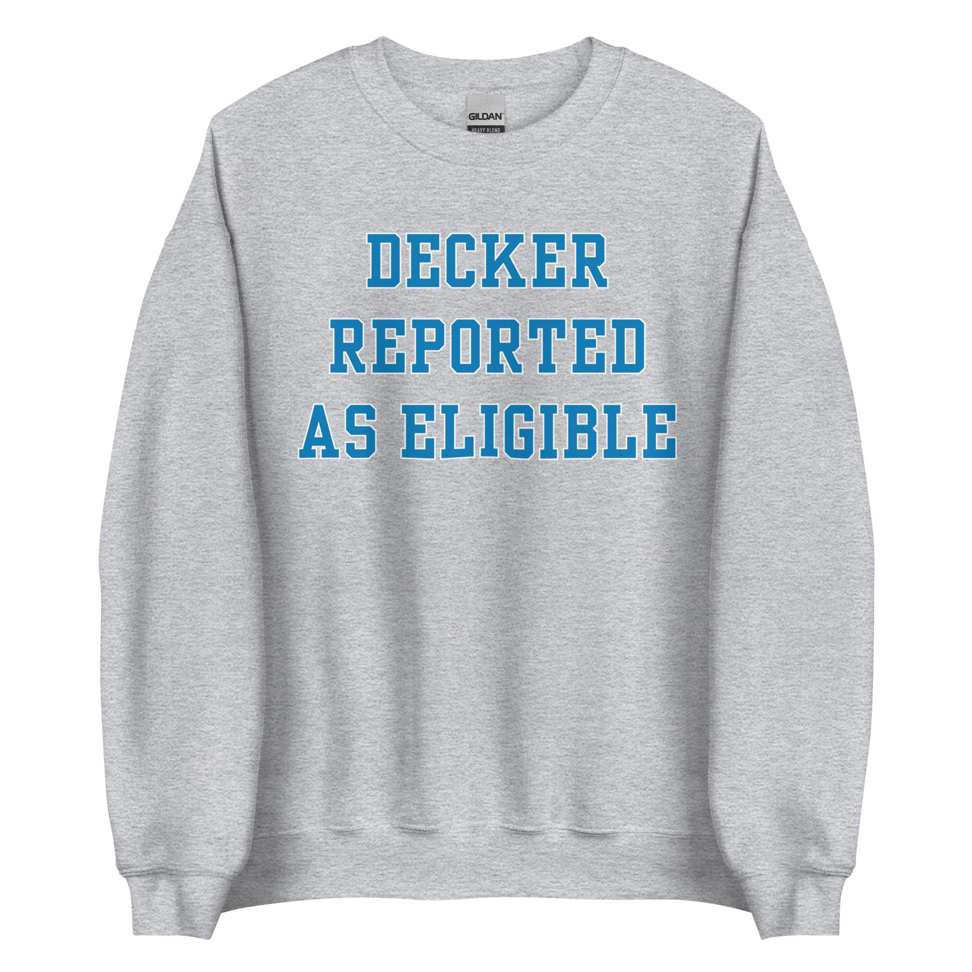 DECKER REPORTED AS ELIGIBLE Sweatshirt - Image 6