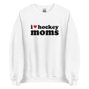 I Heart Hockey Moms Sweatshirt
