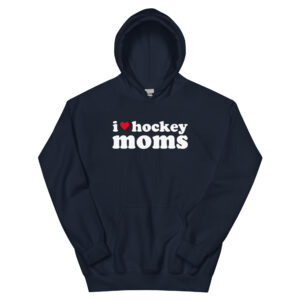 Alternative view of I Love Hockey Moms Hoodie