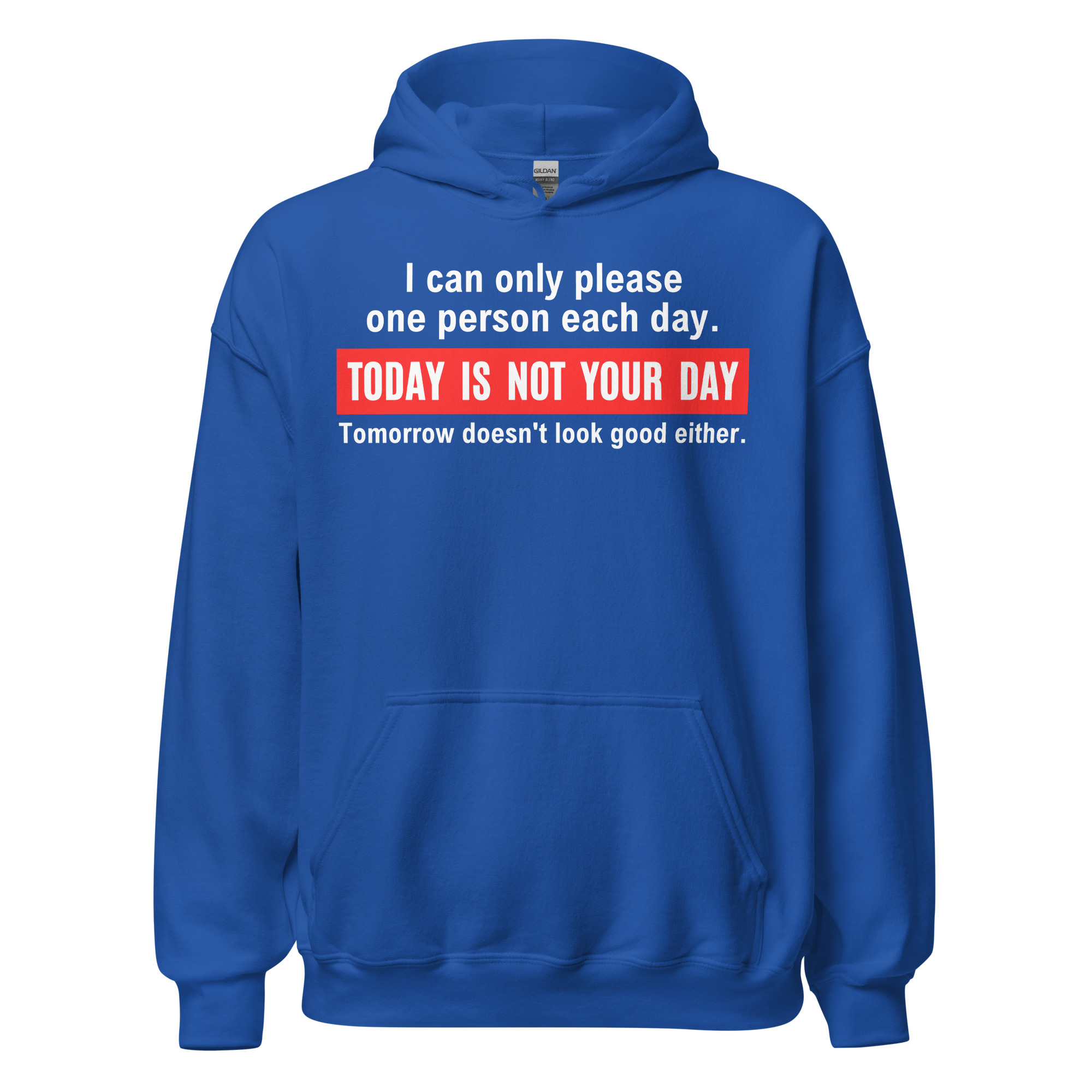 I Can Only Please One Person Each Day Today Is Not Your Day Tomorrow Doesn’t Look Good Either Hoodie - Image 4
