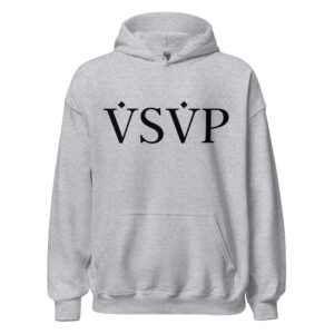 VSVP Unisex Hoodie (black letters version)