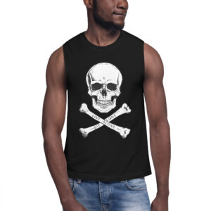 ASAP Rocky - Live Alone Die Alone Skull and Bones Muscle Shirt