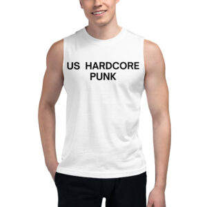 Alternative view of US HARDCORE PUNK Muscle Shirt