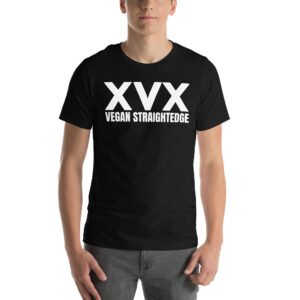 Alternative view of XVX Vegan Straight Edge Unisex T-Shirt
