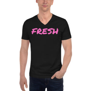 Pauly D Fresh Black V-Neck