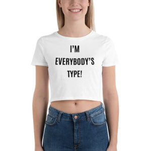 Alternative view of I'm Everybody's Type Crop Top