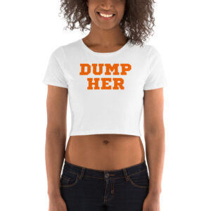 Alternative view of DUMB HER Crop Top