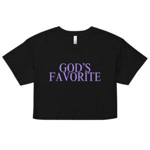 GOD'S FAVORITE Crop Top (Relaxed fit)