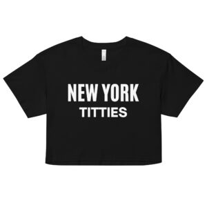 NEW YORK TITTIES Crop Top (Relaxed fit)