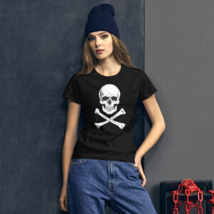 Alternative view of ASAP Rocky - Live Alone Die Alone Skull and Bones Women's T-Shirt