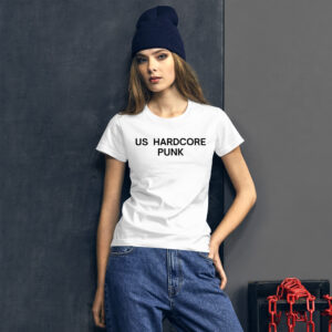 Alternative view of US HARDCORE PUNK Women's t-shirt