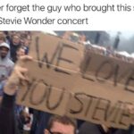 A Sign for Stevie Wonder to See